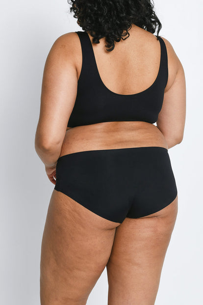 Curve Seamless Midi Knickers 3 Pack - Black