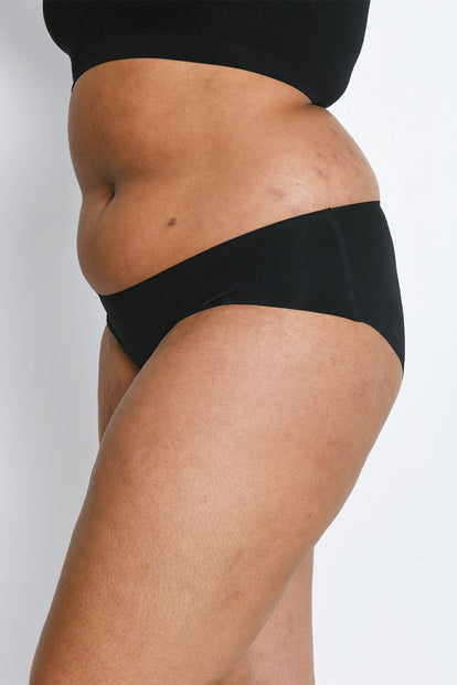 Curve Seamless Midi Knickers 3 Pack - Black