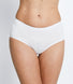 Cotton Midi Knickers 3 Pack - White