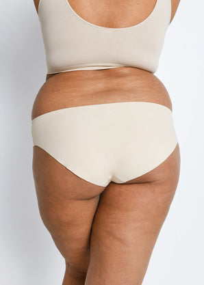 Curve Seamless Brazilian Knickers 3 Pack - Beige