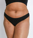 Curve Cotton Thongs 3 Pack - Black