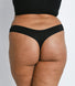 Curve Cotton Thongs 3 Pack - Black