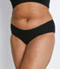 Curve Cotton Midi Knickers 3 Pack - Black