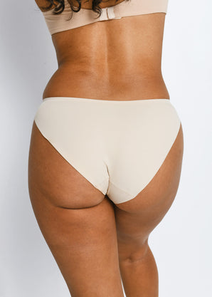 Seamless Bikini Knickers 3 Pack - Beige