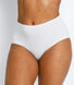 High Rise Cotton Full Briefs 3 Pack - White