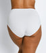 High Rise Cotton Full Briefs 3 Pack - White