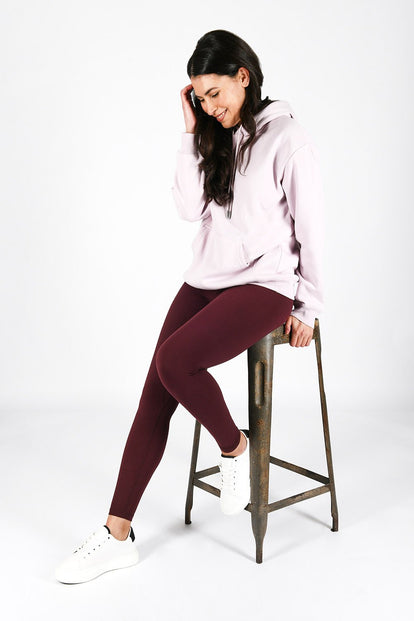 Maternity Revitalise Leggings - Winter Berry