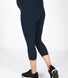 Maternity Revitalise Cropped Leggings - Navy Blue