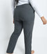 Ribbed Wide Leg Trousers - Grey