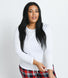 Curve Soft Touch Pyjama Set - Navy & Red Check