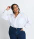 Curve Slim Fit Mom Jeans - Dark Blue