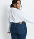 Curve Slim Fit Mom Jeans - Dark Blue