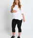 Maternity Cropped Jeggings - Black