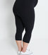 Maternity Everyday Cropped Leggings - Black