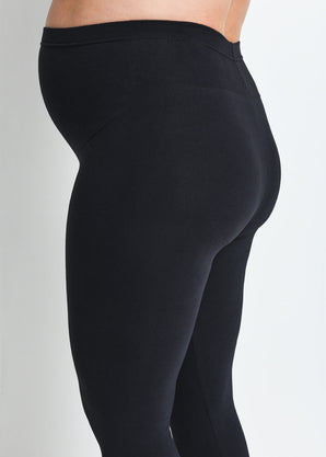 Maternity Everyday Cropped Leggings - Black