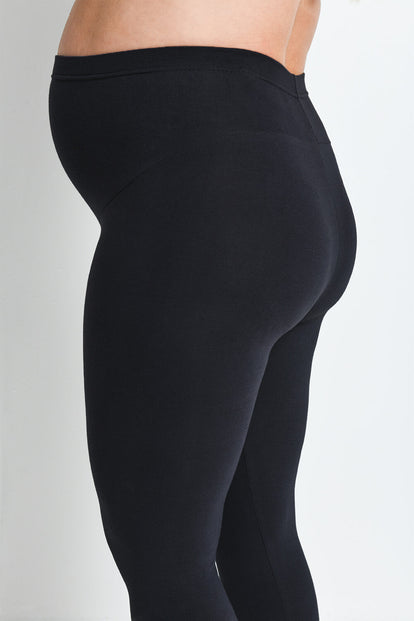 Maternity Everyday Cropped Leggings - Black