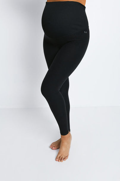 Maternity Luxe Loungewear Leggings - Black