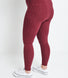 Maternity Everyday Leggings - Burgundy Animal Print