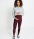 Maternity Winter Everyday Leggings - Burgundy