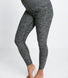 Maternity Luxe Loungewear Leggings - Dark Grey Marl