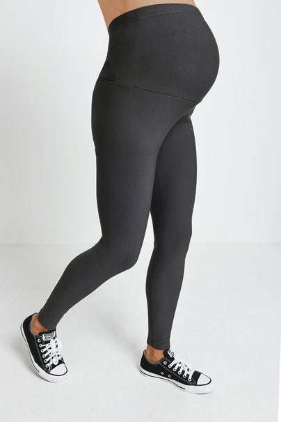 Maternity Winter Everyday Leggings - Dark Grey