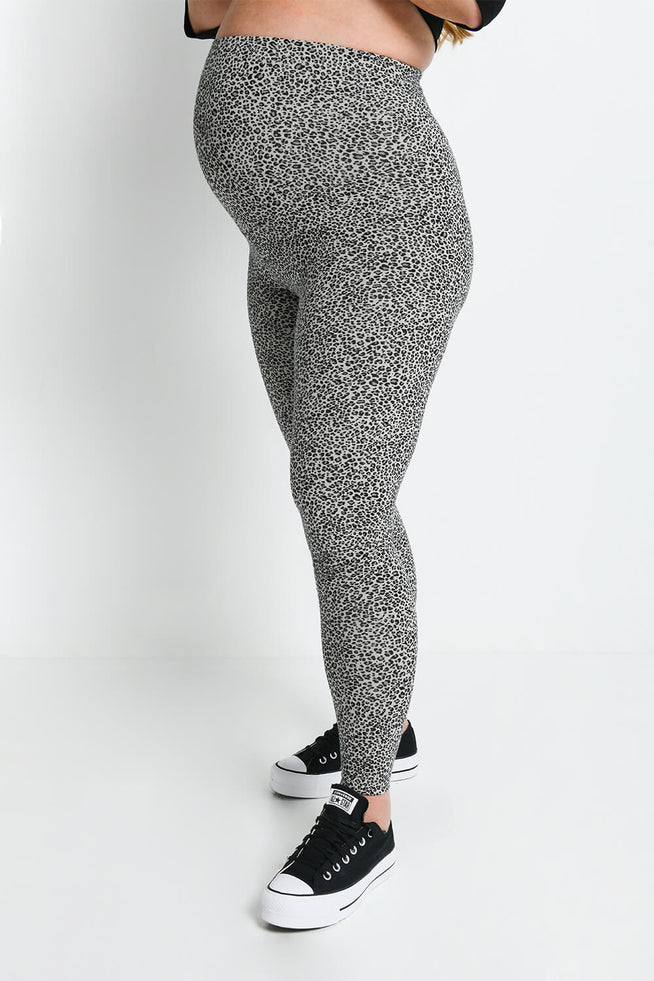 Maternity Everyday Leggings - Leopard Print