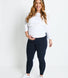 Maternity Everyday Leggings - Navy Animal Print