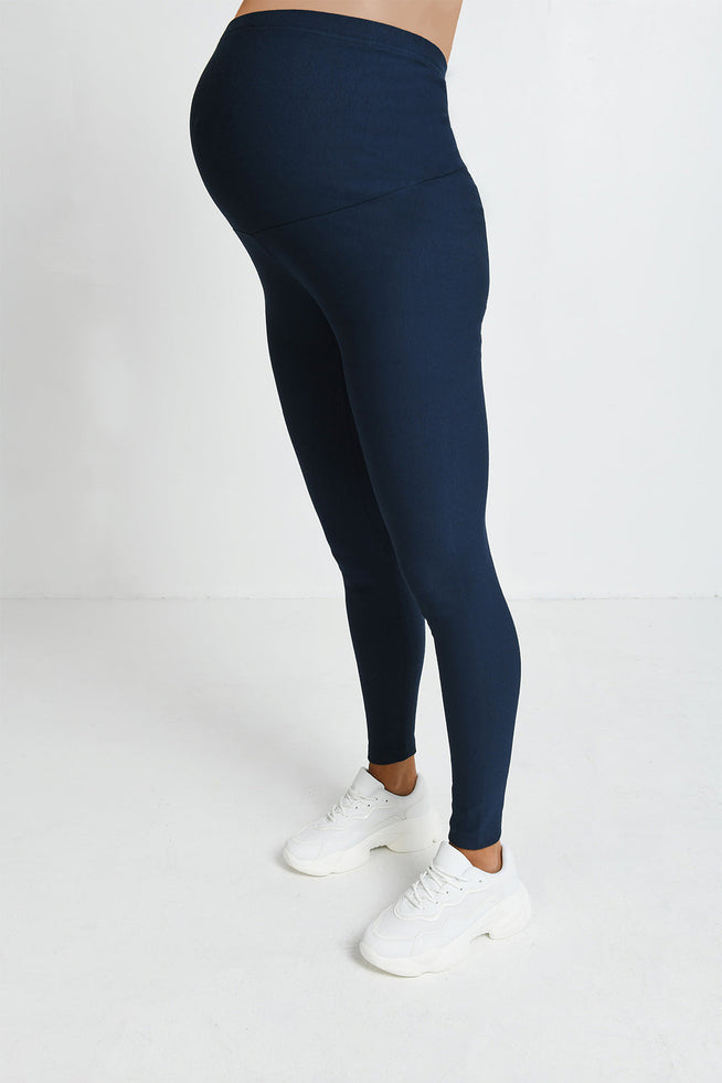 Maternity Winter Everyday Leggings - Navy