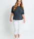 Maternity Everyday Cropped Leggings - White