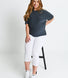 Maternity Everyday Cropped Leggings - White