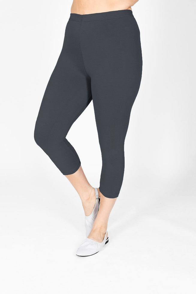 Curve Everyday Cropped Leggings - Odyssey Grey