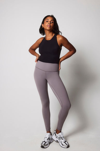 Revitalise 7/8 High Waisted Leggings - Mauve