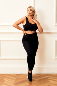 Ultimate High Waisted Seamless Leggings - Black