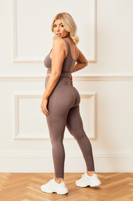 Ultimate High Waisted Seamless Leggings - Deep Mauve