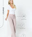 Ribbed Wide Leg Trousers - Pink