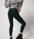 Winter Everyday High Waisted Leggings - Deep Forest