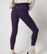 Winter Everyday High Waisted Leggings - Midnight Plum