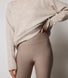 Curve Winter Everyday High Waisted Leggings - Stone