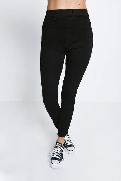 Curve Ankle Grazer Jeggings - Black