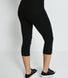 Cropped Jeggings - Black