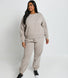 Curve Everyday Comfy Sweatshirt - Oatmeal Beige