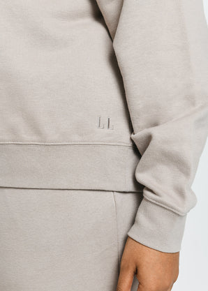 Curve Everyday Comfy Sweatshirt - Oatmeal Beige