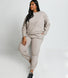 Curve Everyday Comfy Sweatshirt - Oatmeal Beige