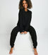 Luxe Lounge Sweatshirt - Black