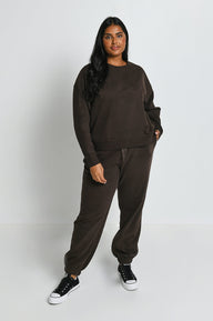 Curve Everyday Comfy Joggers - Espresso Brown