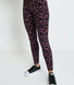 Everyday High Waisted Leggings - Black/Burgundy Floral