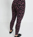 Everyday High Waisted Leggings - Black/Burgundy Floral
