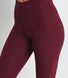 Everyday Cropped Leggings - Burgundy