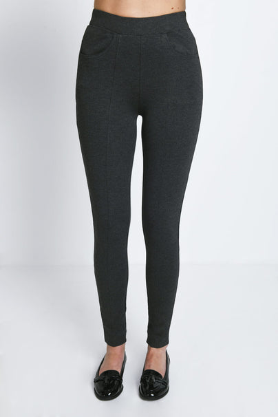 Treggings - Grey Marl