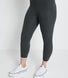 Everyday Cropped Leggings - Dark Grey Marl